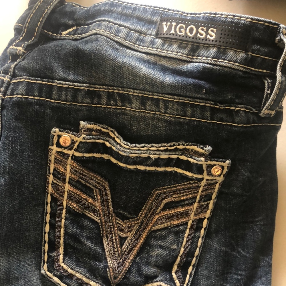 Like brand new vigoss jeans with light distressing
